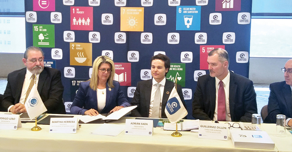 Caintra firma alianza con Pacto Mundial de las Naciones Unidas 