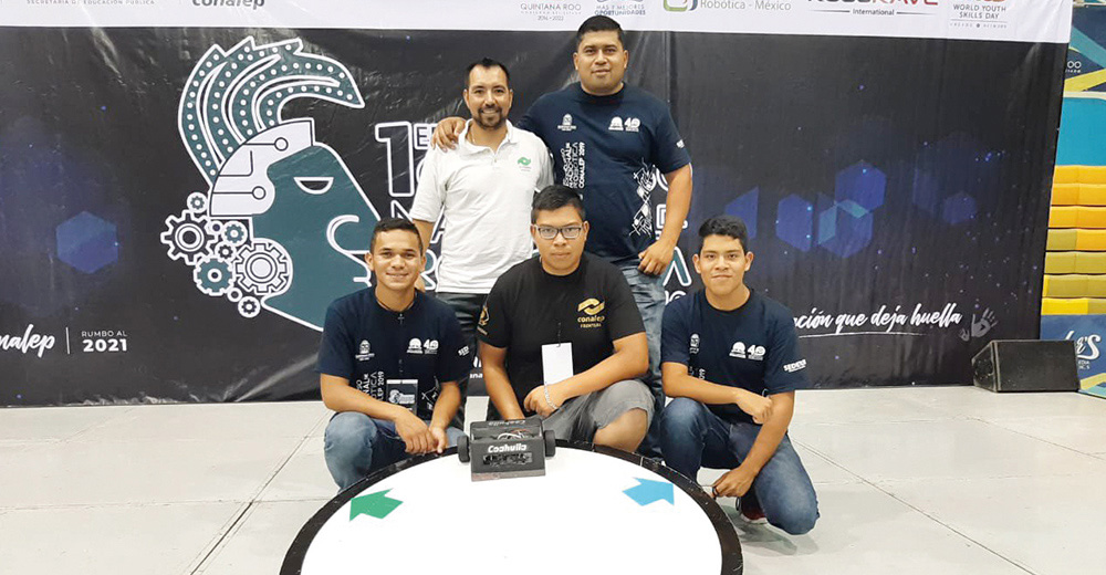 Sobresalen alumnos de planteles Frontera y Torreón del Conalep en torneos de robótica