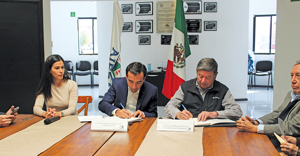 Firma AIERA convenio con Clúster de Energía Coahuila para beneficiar a la industria