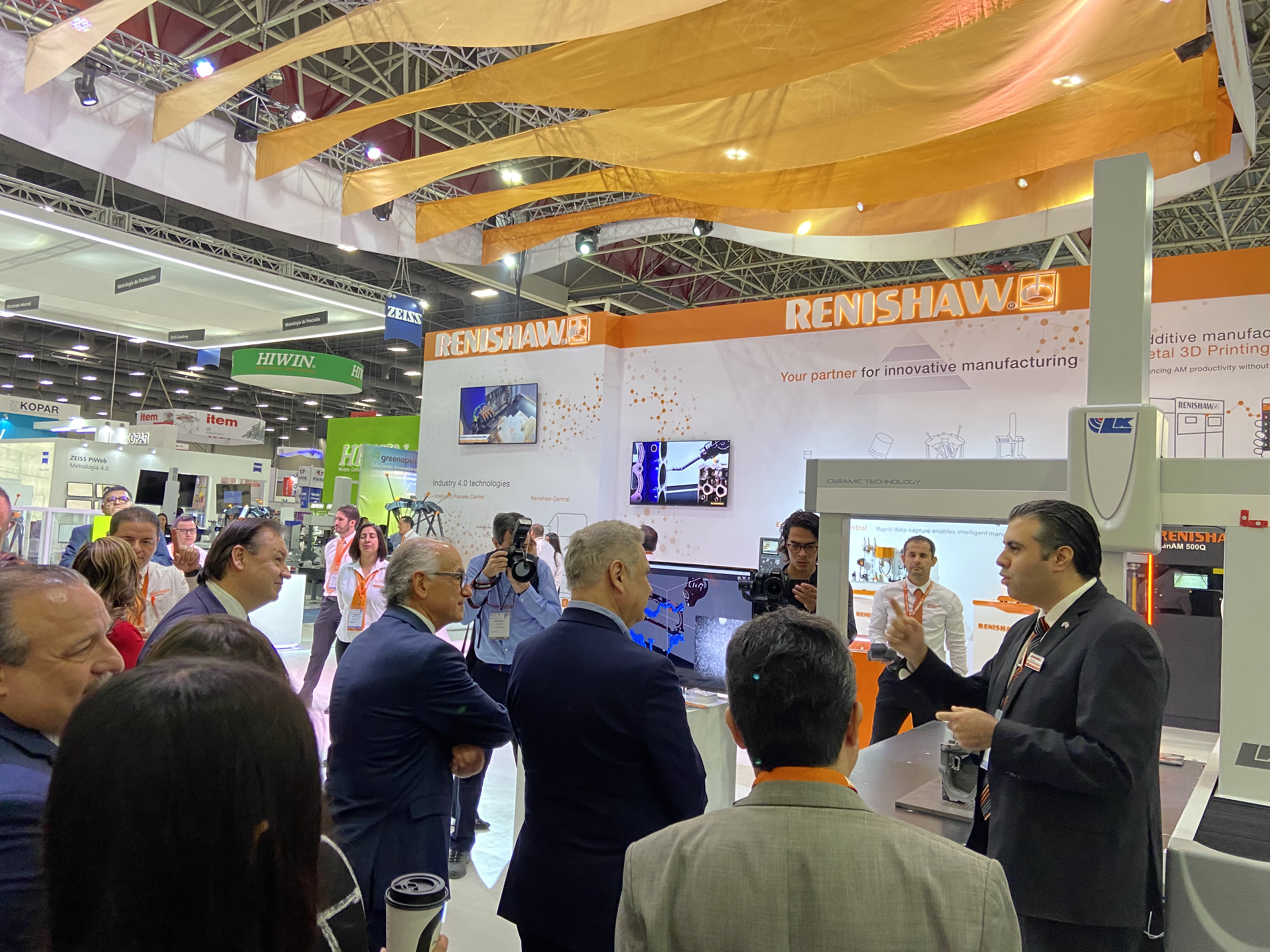 Renishaw México muestra  innovaciones tecnológicas en  Expo Manufactura