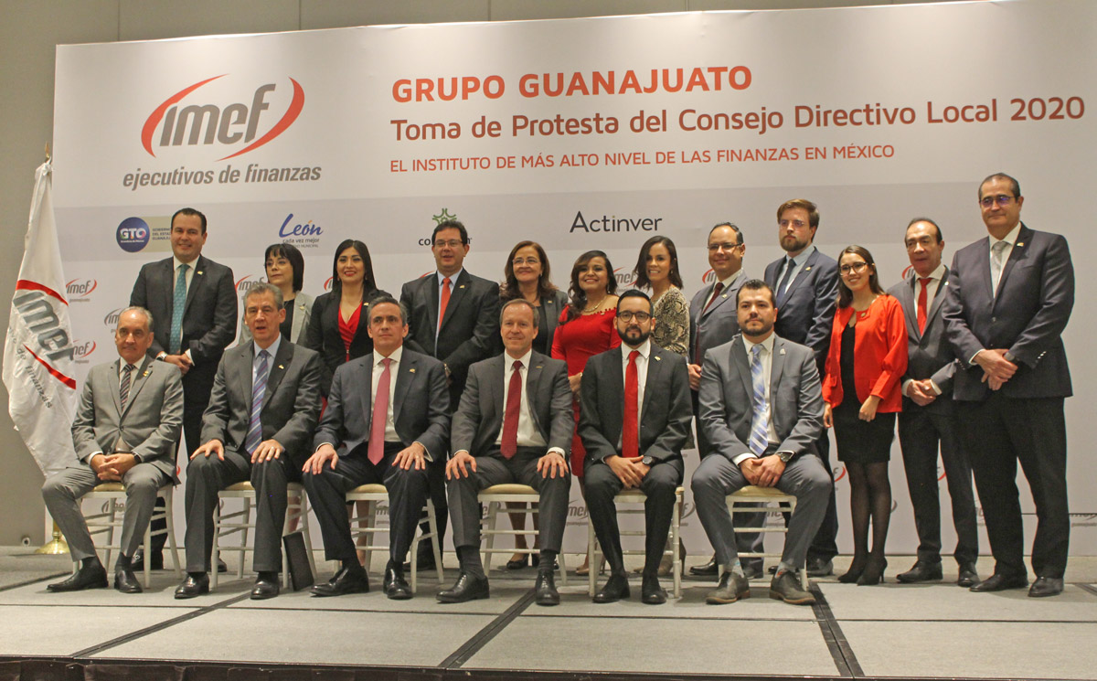 Rinde protesta Consejo Directivo 2020 de IMEF Guanajuato