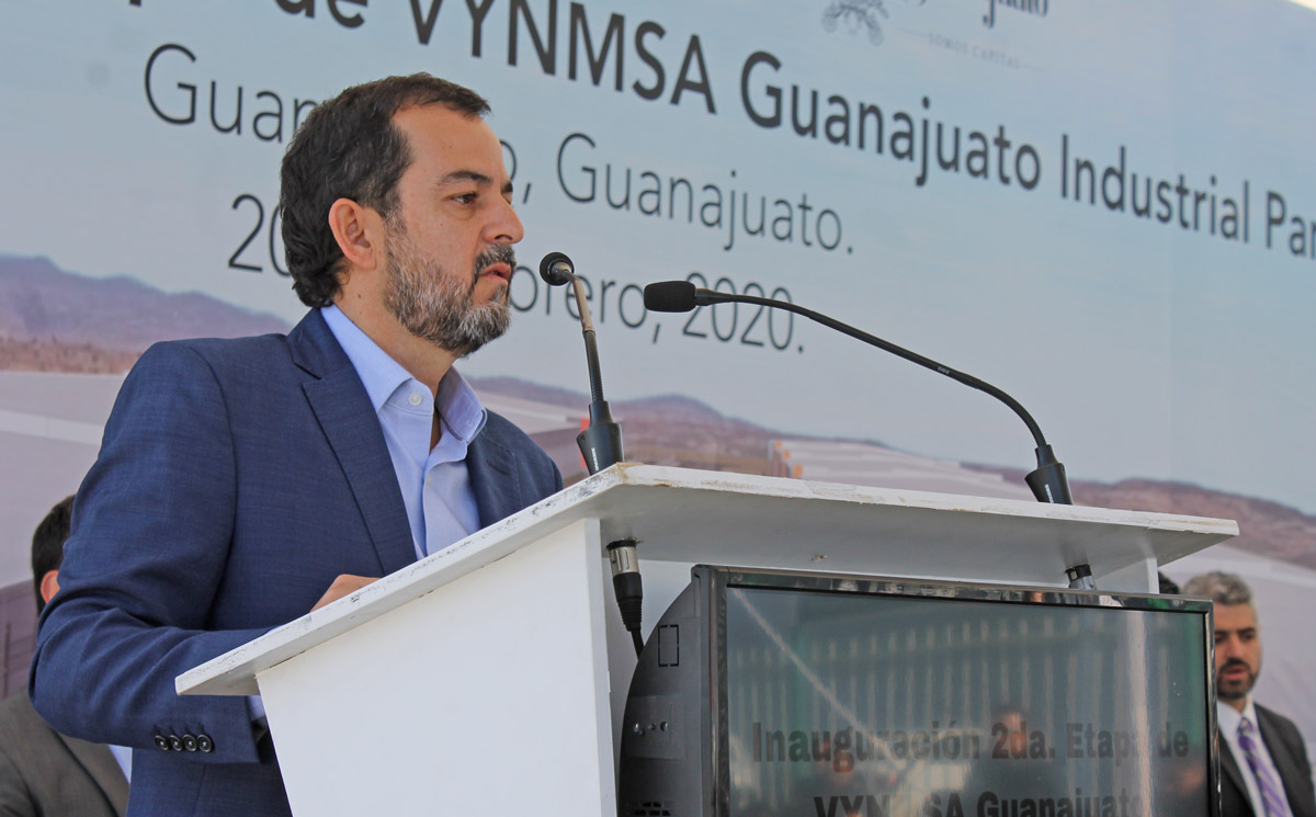 Juan Carlos González Quesada, director de administración y finanzas de VYNMSA