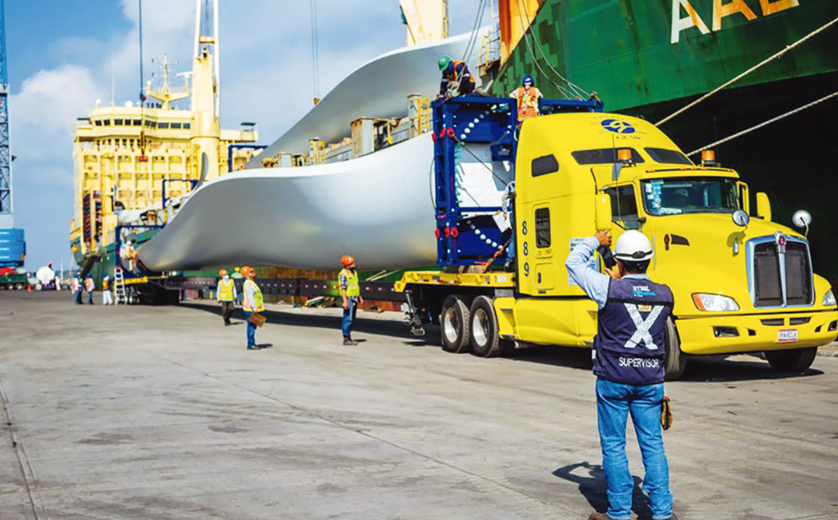 Altamira, plataforma logística para proyectos eólicos
