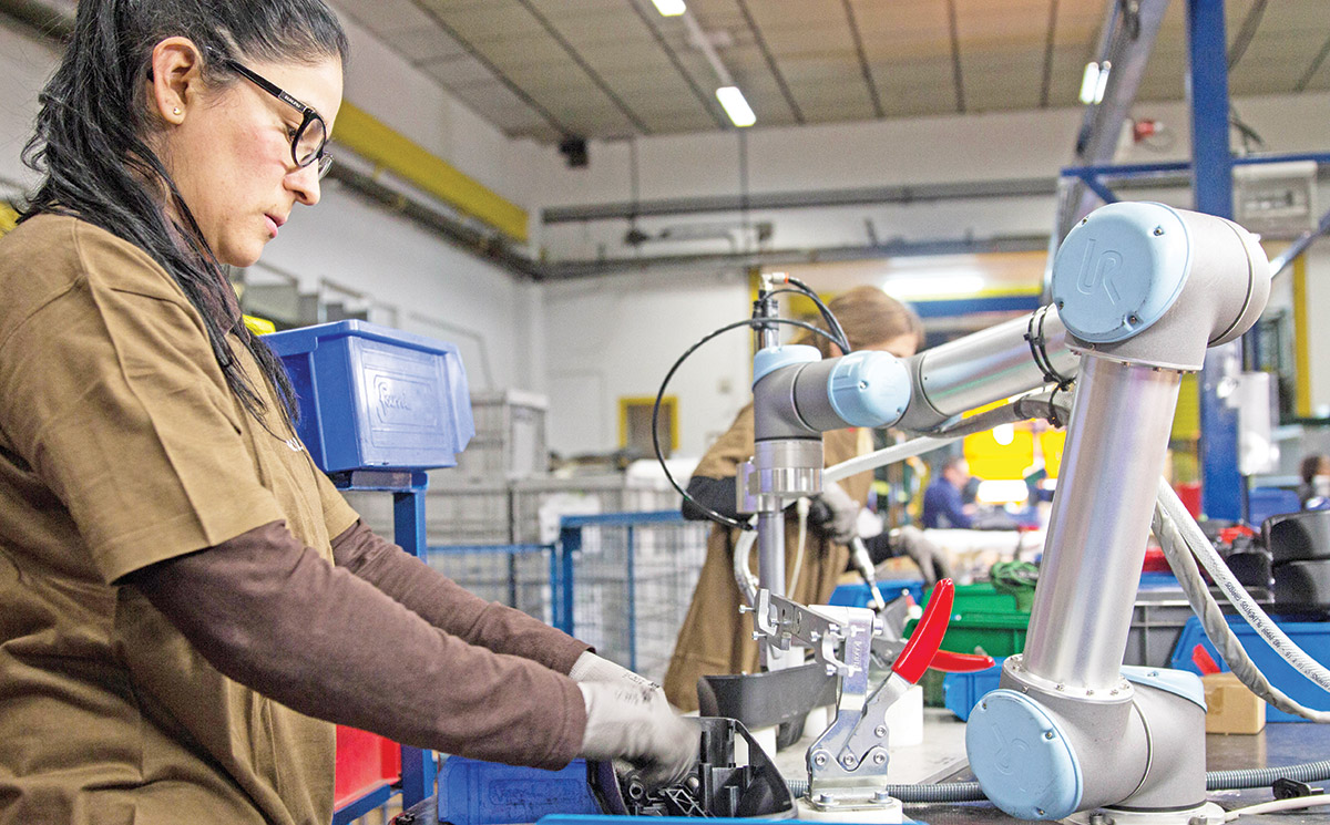 Robots colaborativos, esenciales para la competitividad manufacturera 