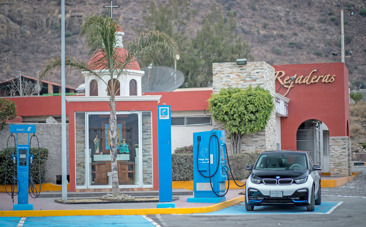 Cumplió un año el “Corredor eléctrico BMW CDMX - San Luis Potosí"