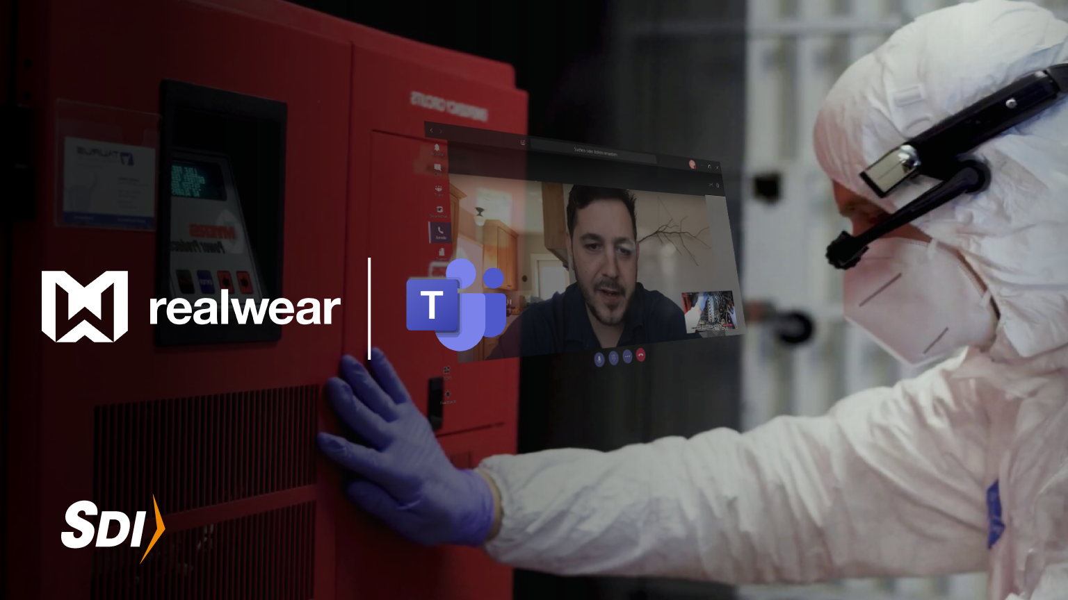 Microsoft Teams se integra con Realwear; permitirá hacer videollamadas en planta