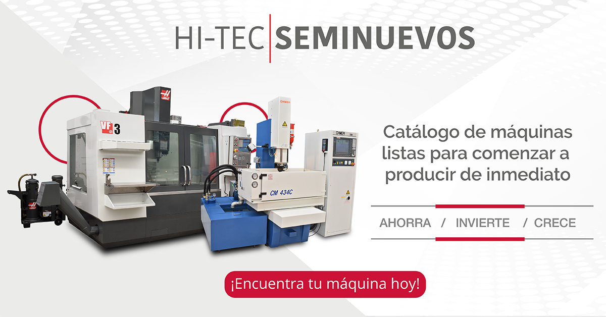Grupo Hi-Tec lanza plataforma de máquinas seminuevas para apoyar a la industria