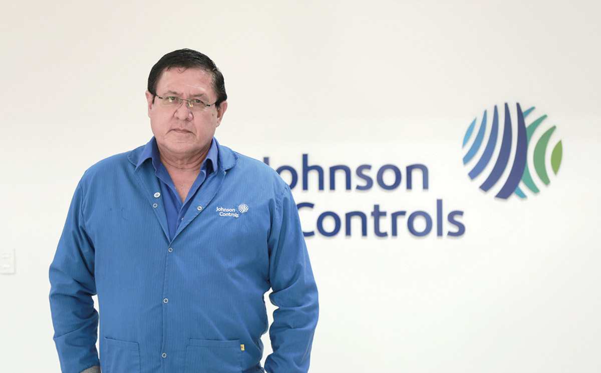 Jesús Torres, gerente de planta de Johnson Controls