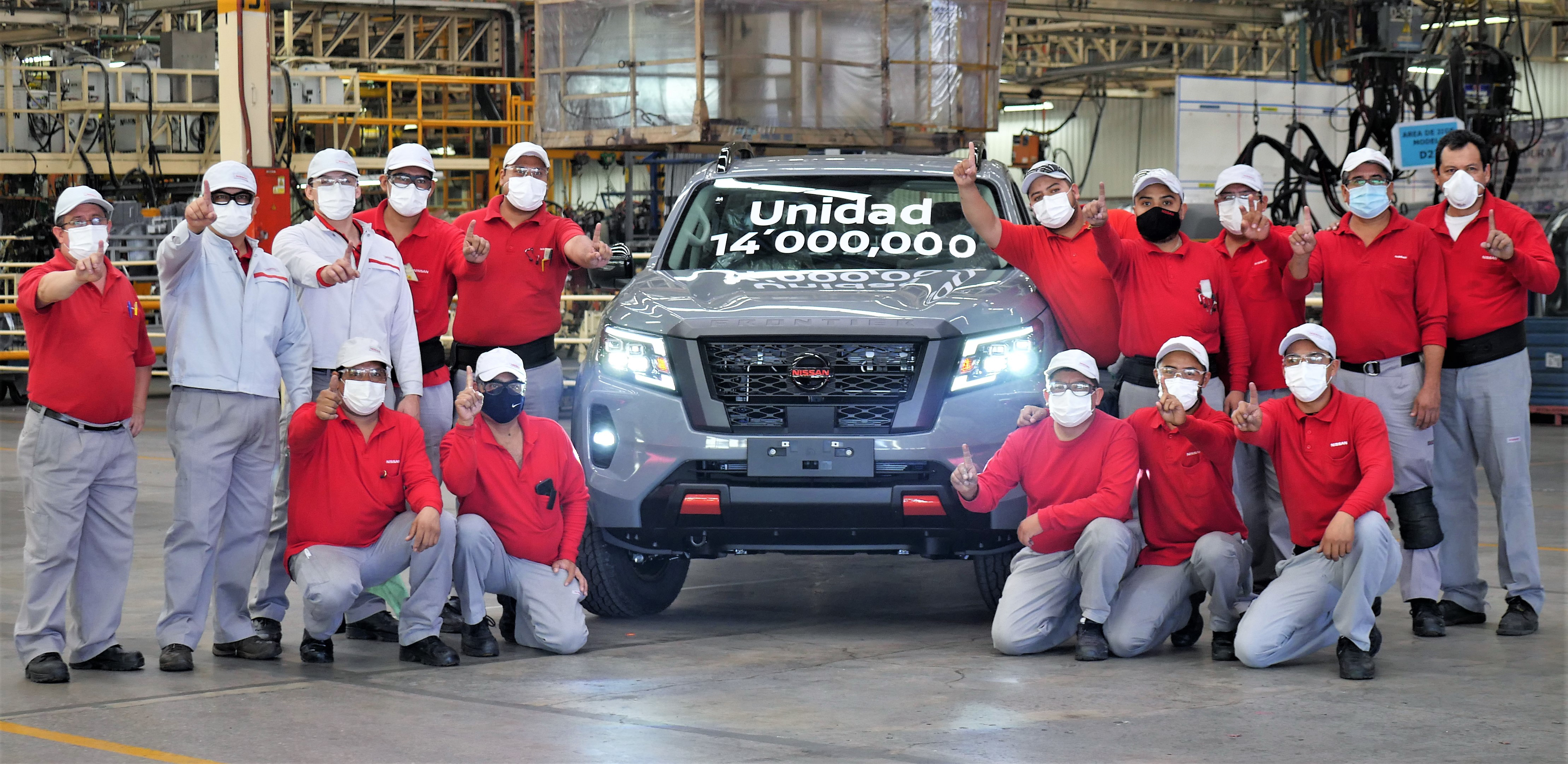 Nissan celebra la producción de 14 millones de vehículos producidos en México
