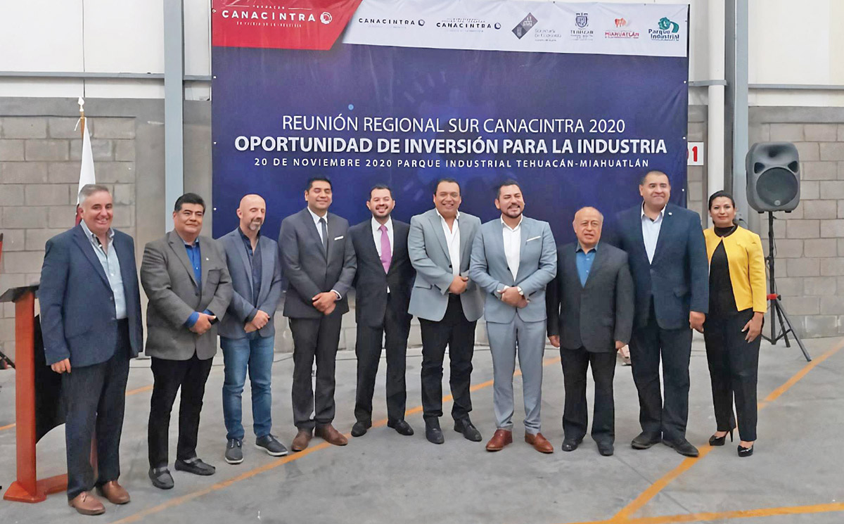 Canacintra Puebla reúne afiliados para trabajar en conjunto este 2021