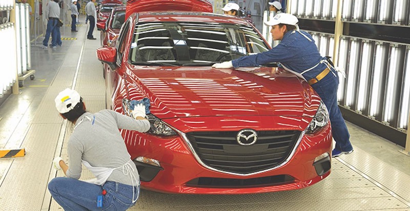  Mazda inauguró su planta armadora en Guanajuato hace siete años