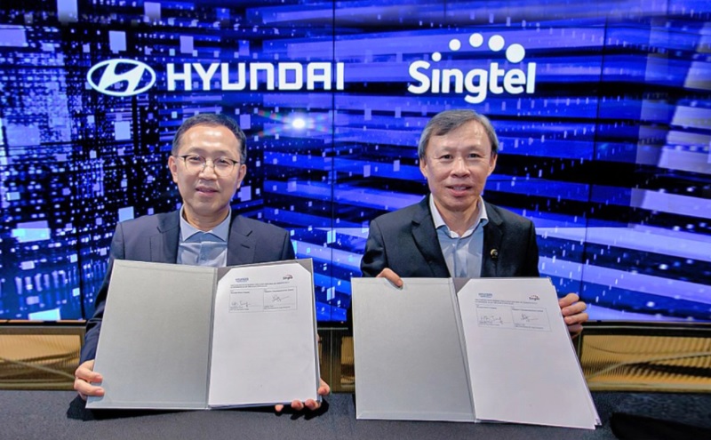 Hyundai y Singtel colaboran en la fabricación inteligente y la conectividad habilitadas para 5G