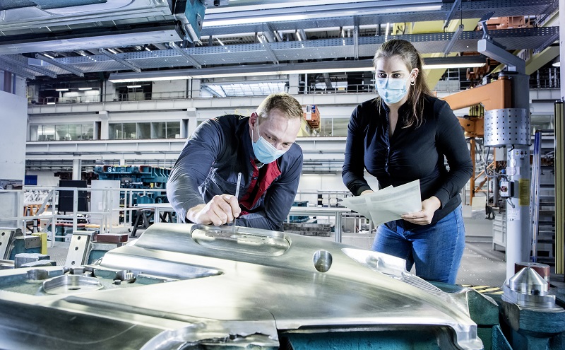 La fabricación de herramientas crea el diseño en chapa metálica del Audi Q4 e-tron