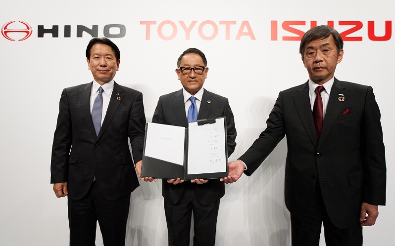 Toyota, Hino e Isuzu crean una nueva compañía; impulsarán la tecnología CASE