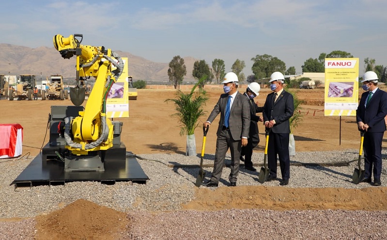Fanuc inicia la construcción de su nueva planta en Aguascalientes 