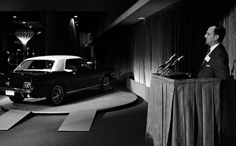 El Mustang en la Feria Mundial de Nueva York de 1964