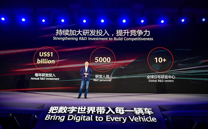 Huawei lanza al mercado módulos para vehículos inteligentes