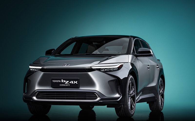 Toyota presenta el modelo bZ4X, de la nueva línea de vehículos electrificados