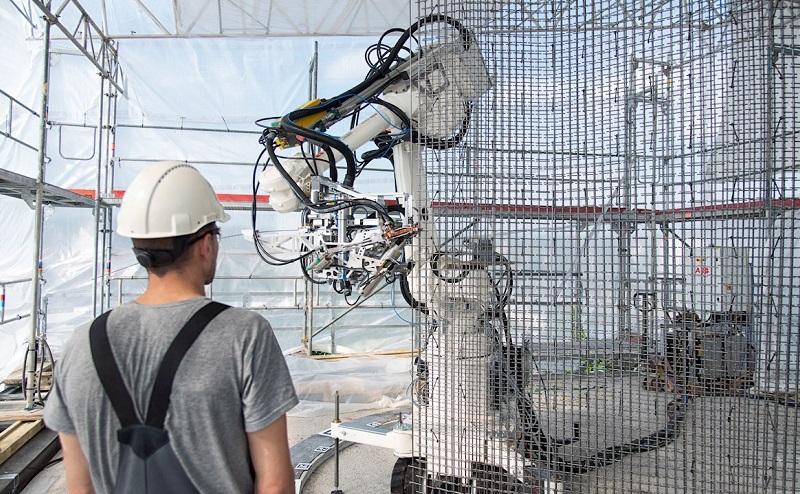 ABB Robotics avanza en la automatización sostenible de la industria de la construcción