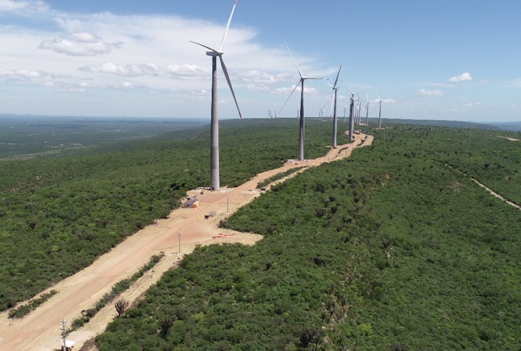 Enel Green Power inicia las operaciones de su parque eólico en Brasil