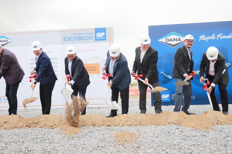 Dana inicia la construcción de su planta en Escobedo; invierten 40 mdd