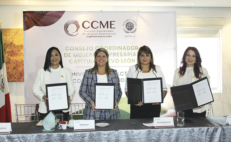 El Capítulo Nuevo León del CCME se compromete con iniciativas de Pacto Mundial México