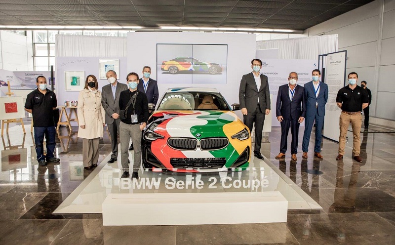  BMW fusiona México y Alemania a través de una obra de arte