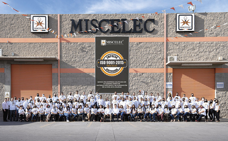 Obtiene Miscelec certificación en la Norma ISO 9001:2015