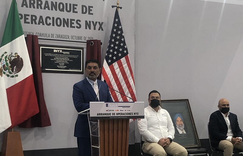 Inaugura NYX México su planta en Arteaga