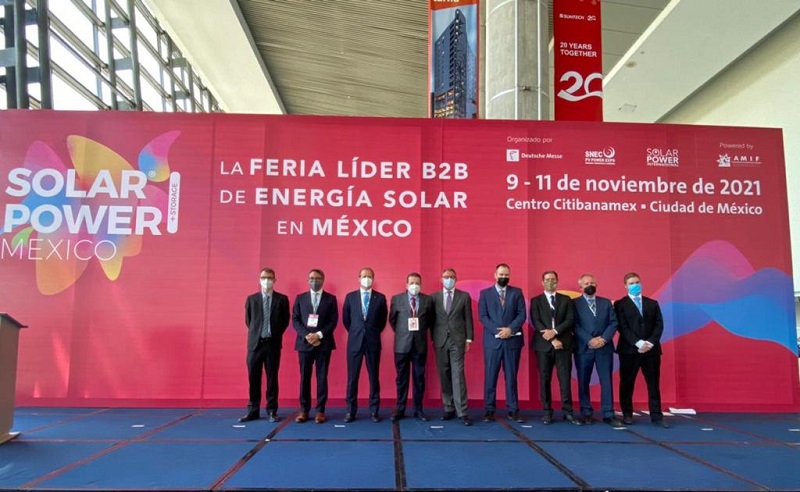 México destaca como potencia de energía renovable en Expo Solar Power 2021 