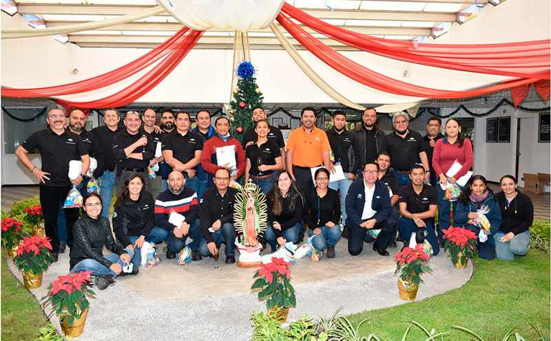 Planta Forjas Querétaro celebrando su recertificación como GPTW en el marco de sus eventos de fin de año 2021