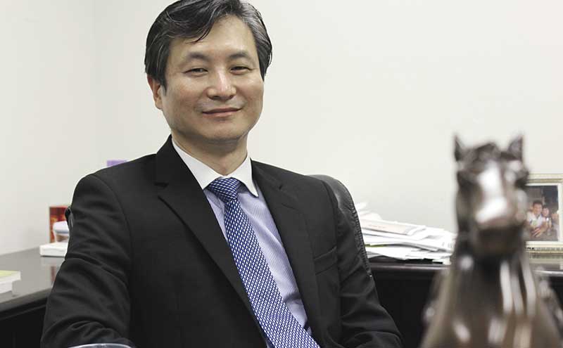 Mark Kim, presidente de Samkwang