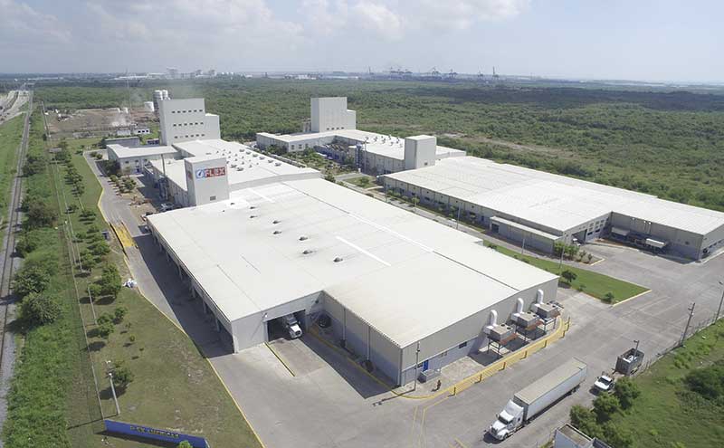 Flex Américas tiene dos líneas de producción de aproximadamente 15,000 metros cuadrados cada una. El complejo mide 150,000 metros cuadrados