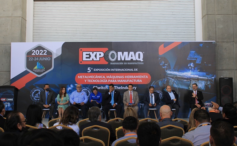 Expomaq 2022 inaugura su quinta edición presentando innovaciones para la industria manufacturera y metalmecánica