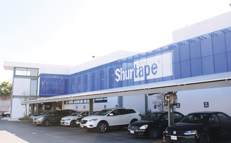 La planta de fabricación de Shurtape en Querétaro tiene una extensión de 5,500 metros cuadrados