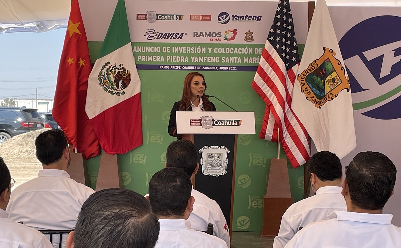 Yanfeng aumentará su producción en Coahuila de interiores para vehículos eléctricos