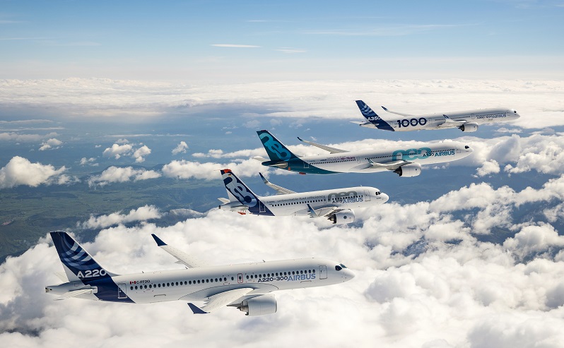 Airbus registra alza de 8% en entregas 2022