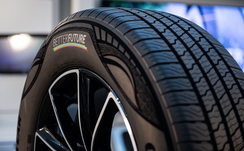 Goodyear crea neumático 90% de material sostenible aprobado para uso en carretera