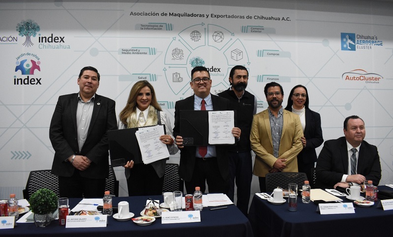 index Chihuahua y Conalep firman convenio de colaboración