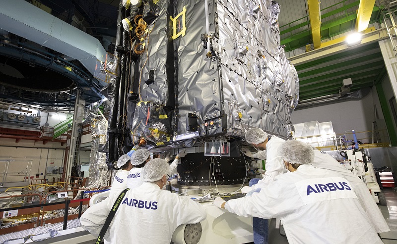 JUICE de Airbus está listo para su misión a Júpiter