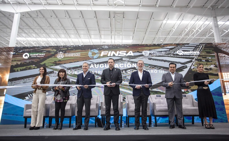 Finsa inaugura tercer complejo industrial en Querétaro
