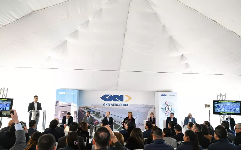 GKN Aerospace arranca construcción para ampliar operaciones en Chihuahua