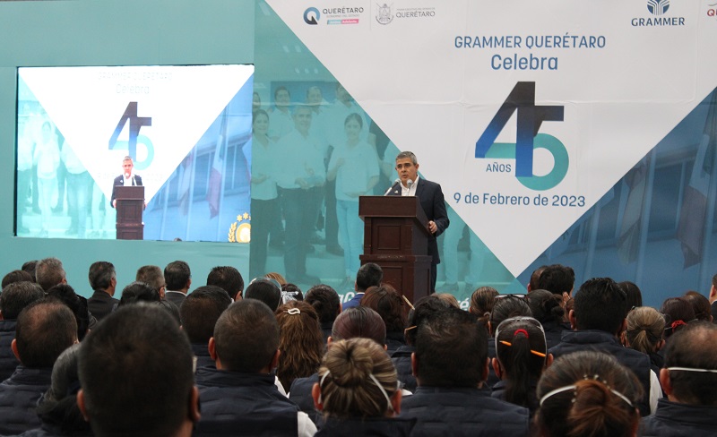 Grammer Querétaro celebra 45 años de operación