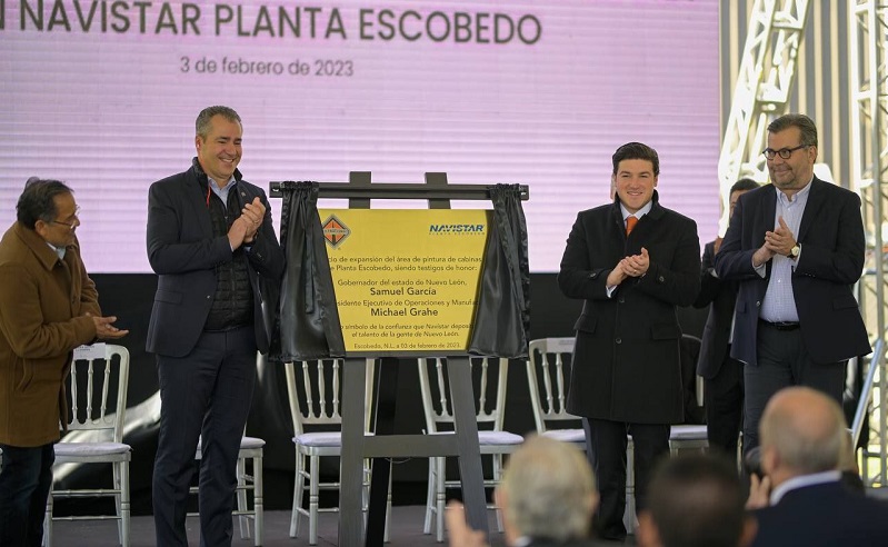 Navistar invierte 120 mdd para ampliar su planta en Nuevo León