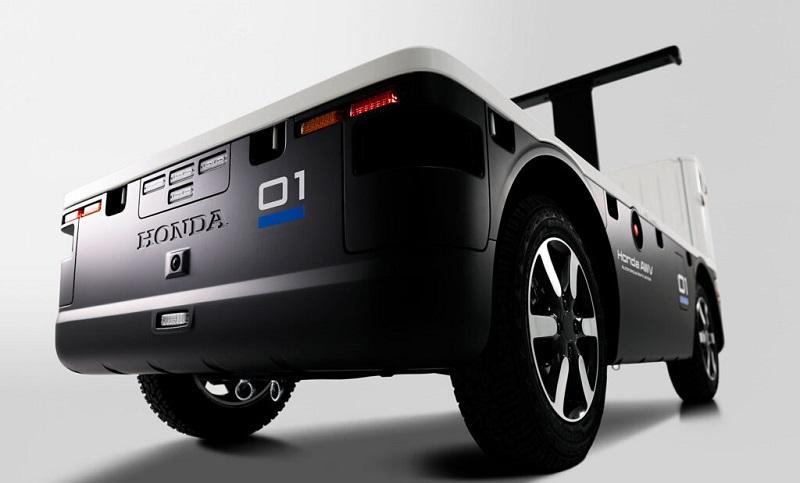  Honda presenta prototipo de vehículo de trabajo autónomo