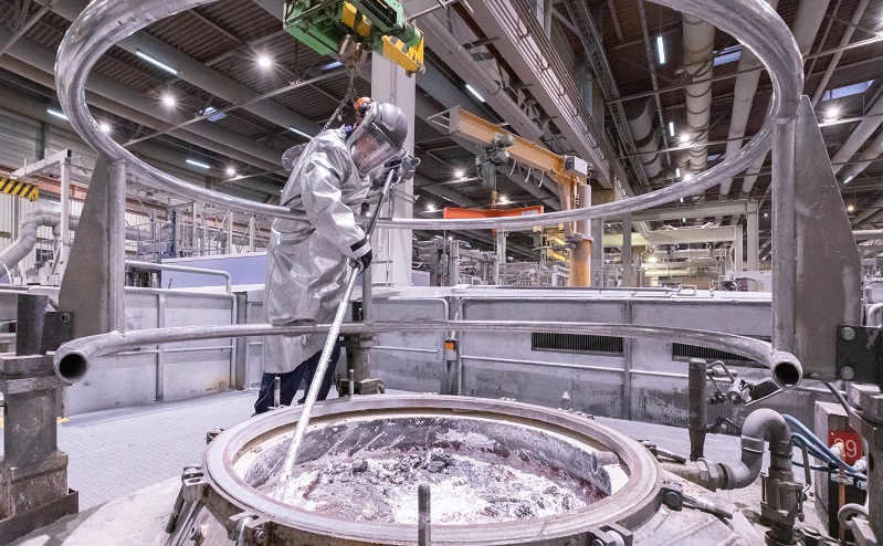 La fundición de metales ligeros en planta de BMW Group está optimizada para la sustentabilidad