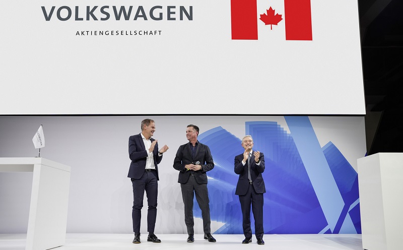 Volkswagen elige a Canadá para instalar su primera gigafábrica en el extranjero