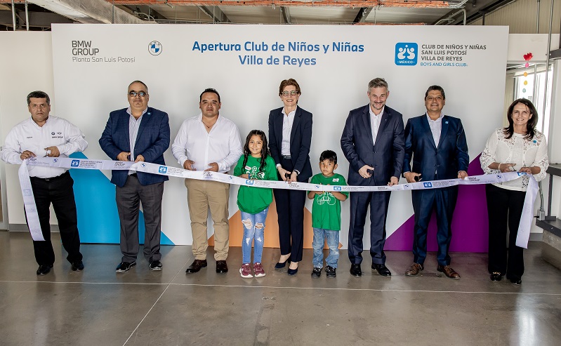 BMW Group habilita instalaciones para sede del Club de Niños y Niñas en San Luis Potosí