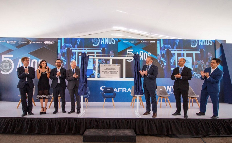 Safran Aero Composites celebra quinto aniversario en Querétaro