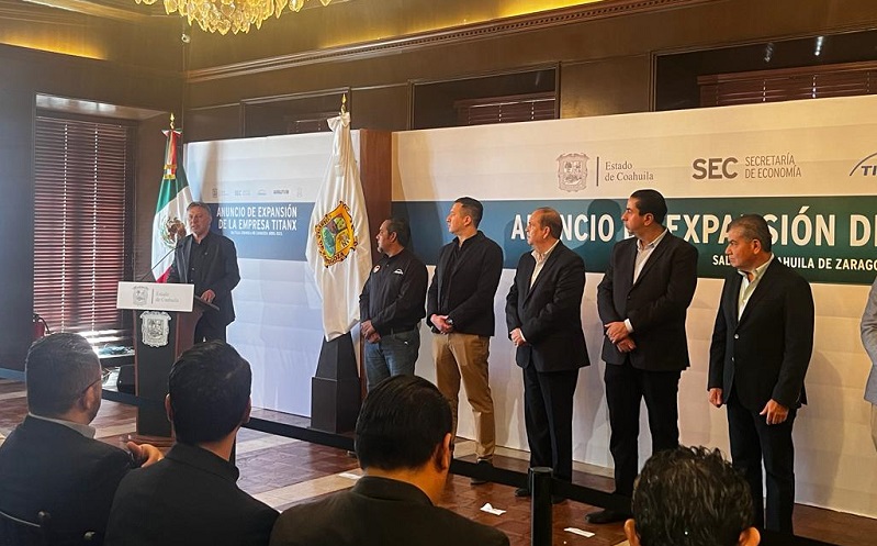 TitanX anuncia expansión en Coahuila para fortalecer el clúster automotriz en la Región